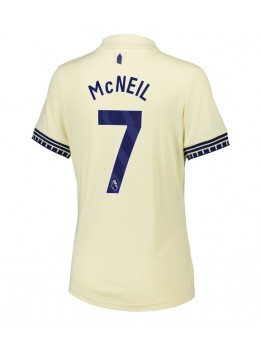Everton Dwight McNeil #7 Replika Borta Kläder Dam 2025-26 Kortärmad